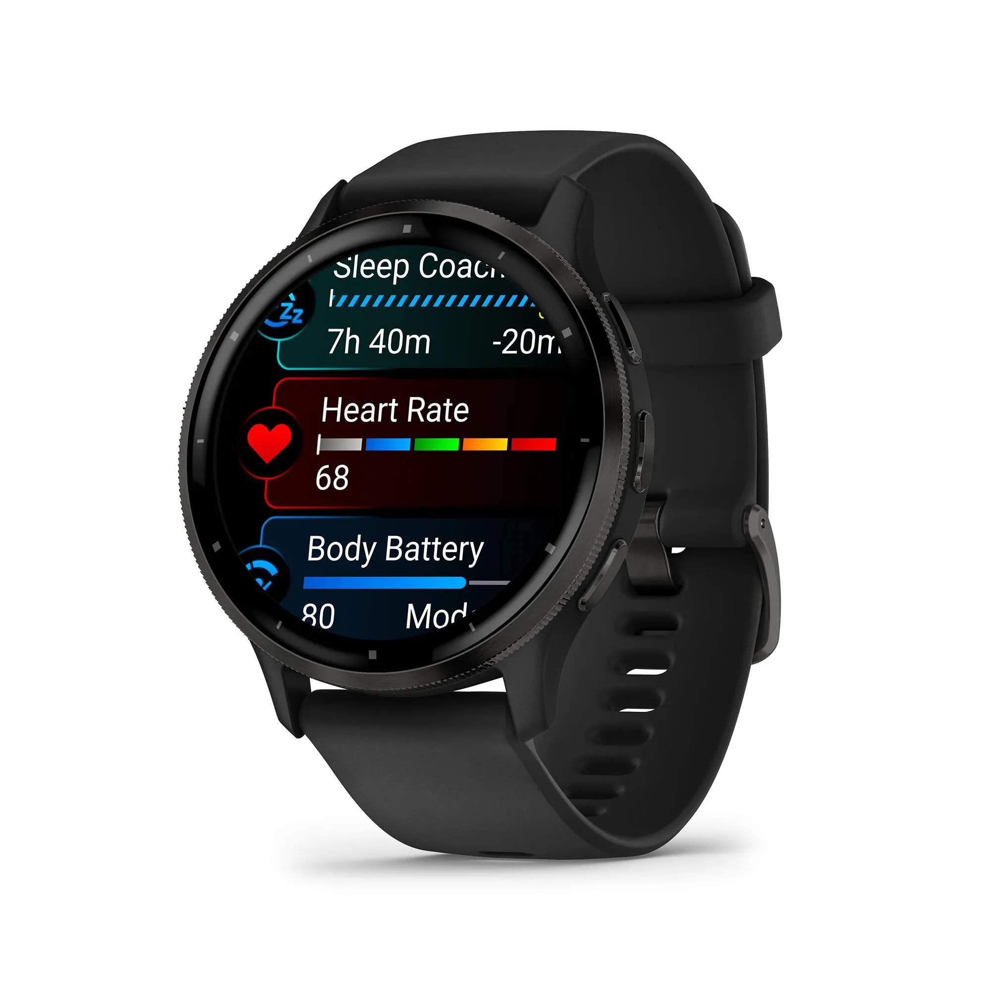 Garmin Venu 3 Slate   Black Smart Watch