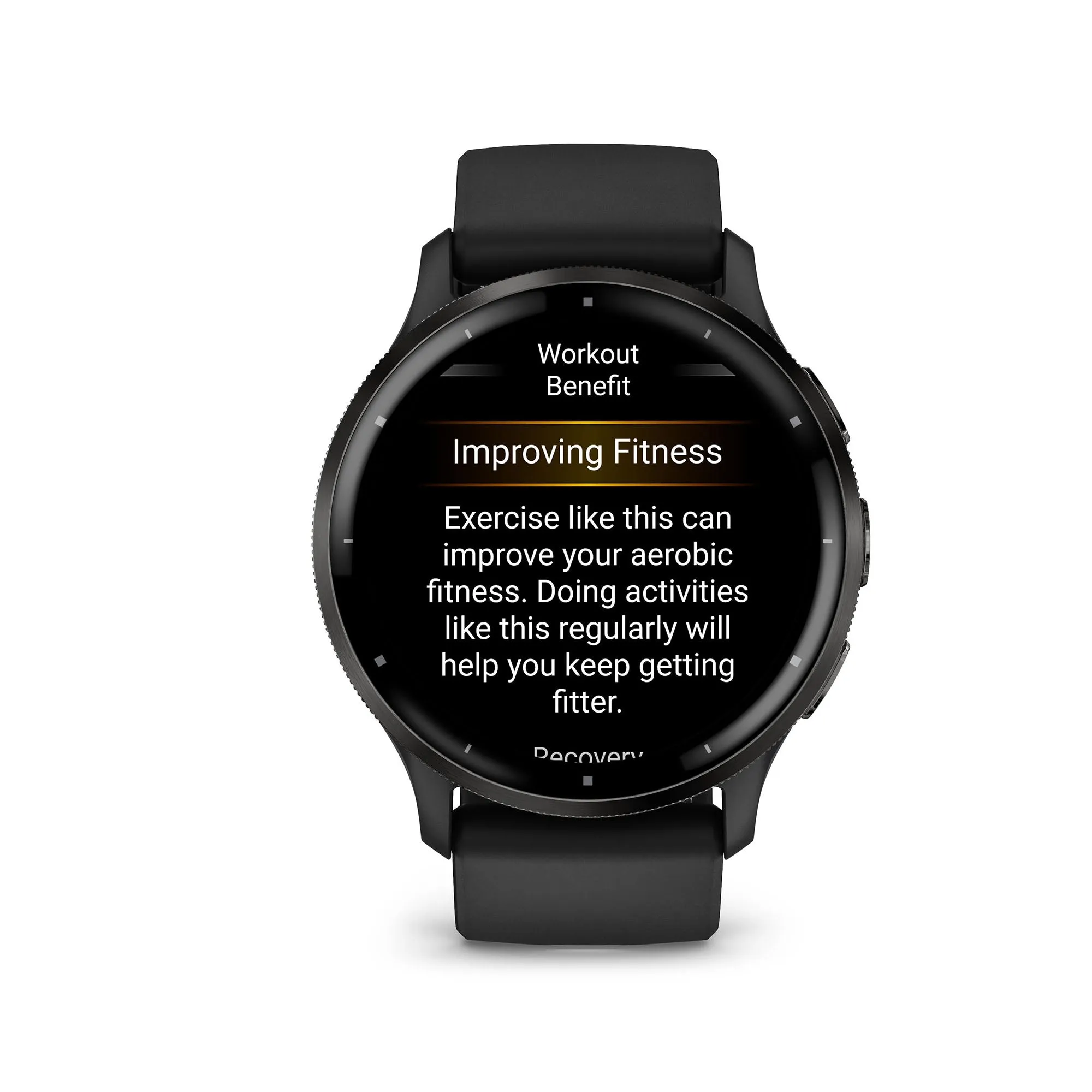 Garmin Venu 3 Slate   Black Smart Watch