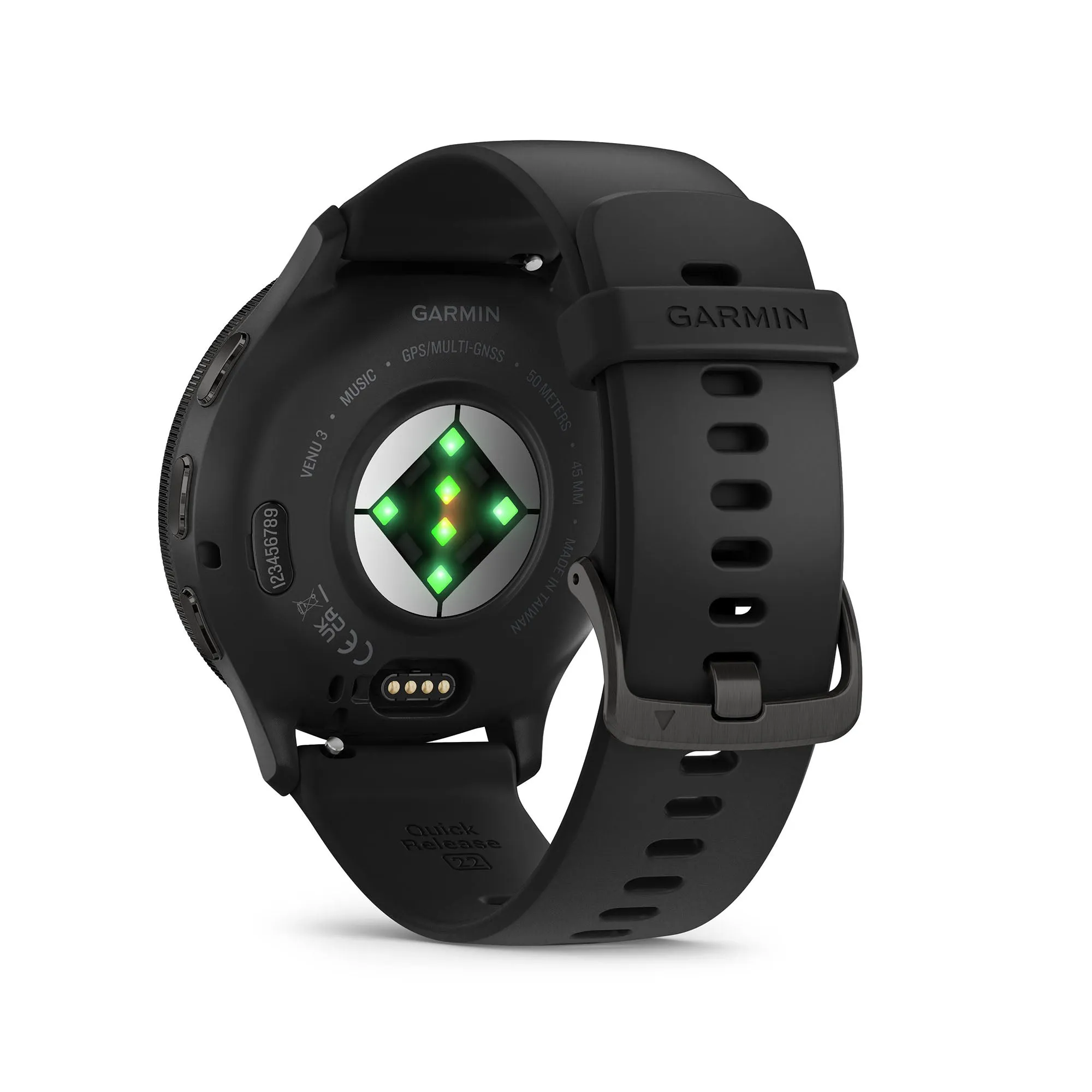 Garmin Venu 3 Slate   Black Smart Watch