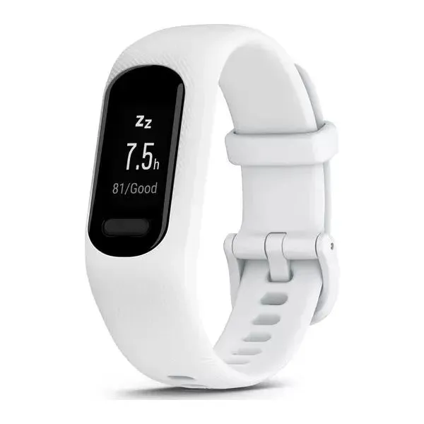 Garmin Vivosmart 5 Medium Smart Watch - White | 49-GAR-010-02645-1