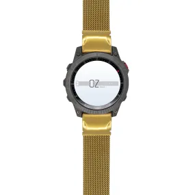 Gold Milanese Loop Garmin Fenix 6S / 7S / 8 (43MM) Band