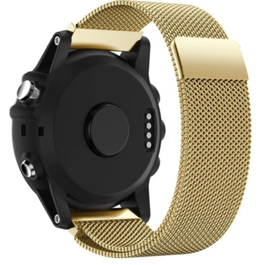 Gold Milanese Loop Garmin Fenix 6S / 7S / 8 (43MM) Band