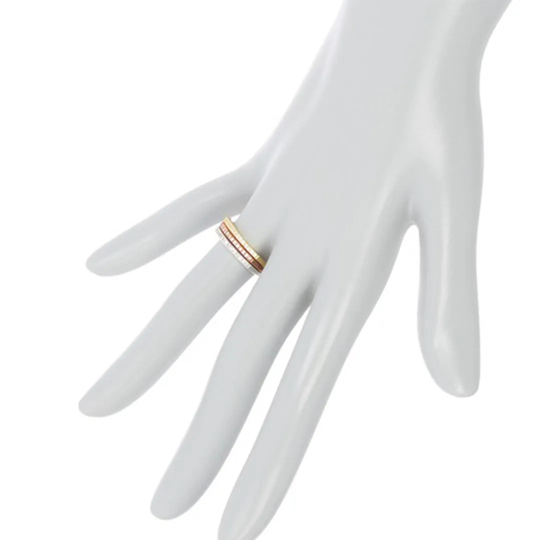 Half Eternity Band Set silver yellow gold rose gold