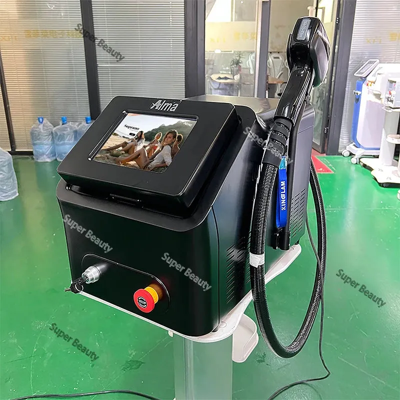 High Quality 808 Diode Laser Hair Removal 3 Wavelength 755nm 808nm 1064nm Diode Permanent Laser Hair Remo