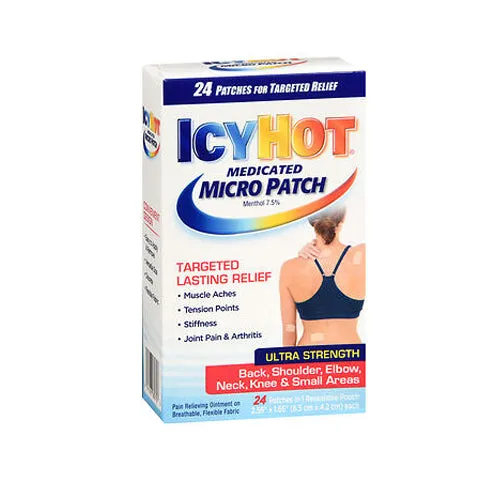 Icy Hot Medicated Micro Patches 24 Count By Icy Hot