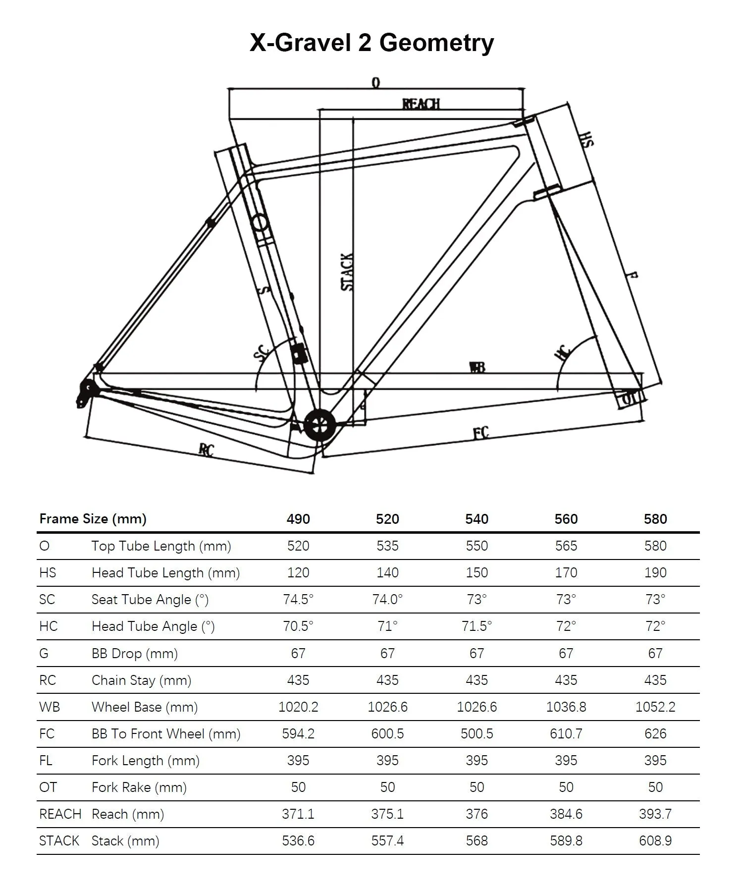 Internal Routing X-Gravel Bike