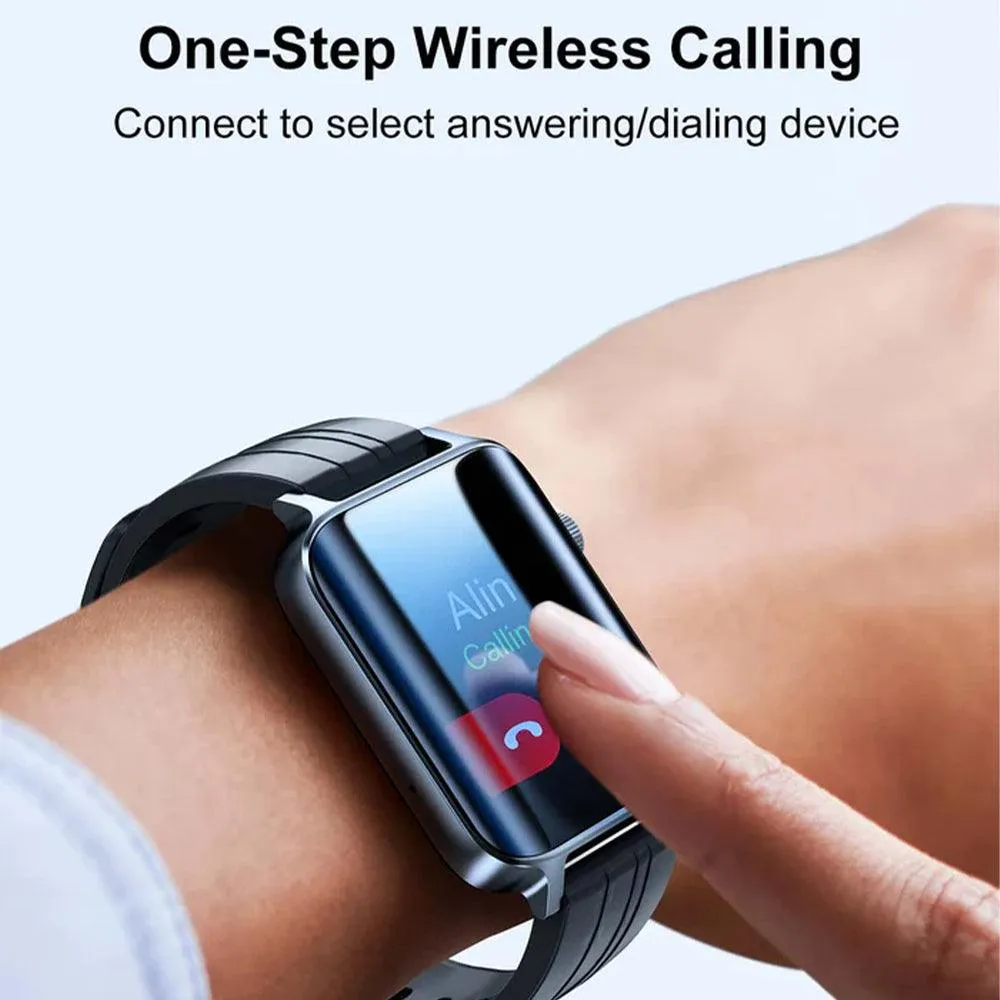 Joyroom JR-FT6 Smart Watch Black Case With Black Silicone Strap