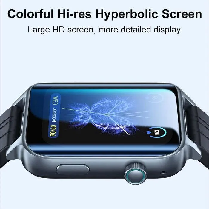 Joyroom JR-FT6 Smart Watch Black Case With Black Silicone Strap