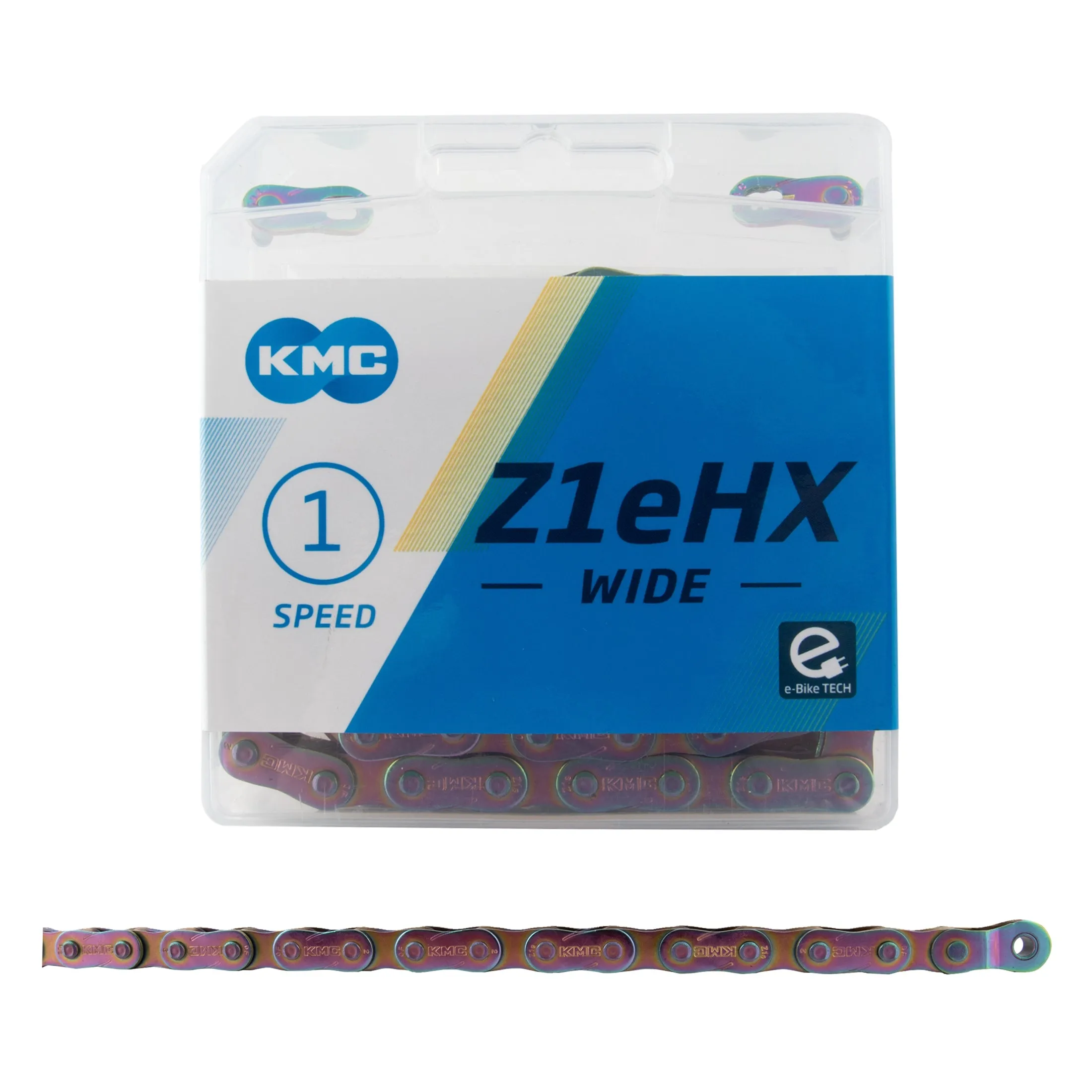 KMC Z1eHX Wide Chain - Neo Chrome