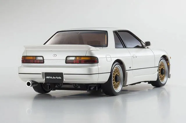 Kyosho (32134PW-B) MA-020S NISSAN SILVIA S13 Aero with LED Pearl White