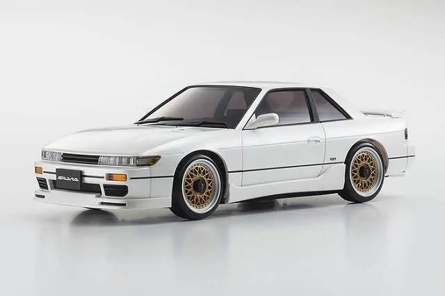 Kyosho (32134PW-B) MA-020S NISSAN SILVIA S13 Aero with LED Pearl White