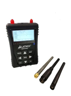 LATNEX® Spectrum Analyzer SPA-7GE (50KHz - 6.1GHz/7.5GHz with license)