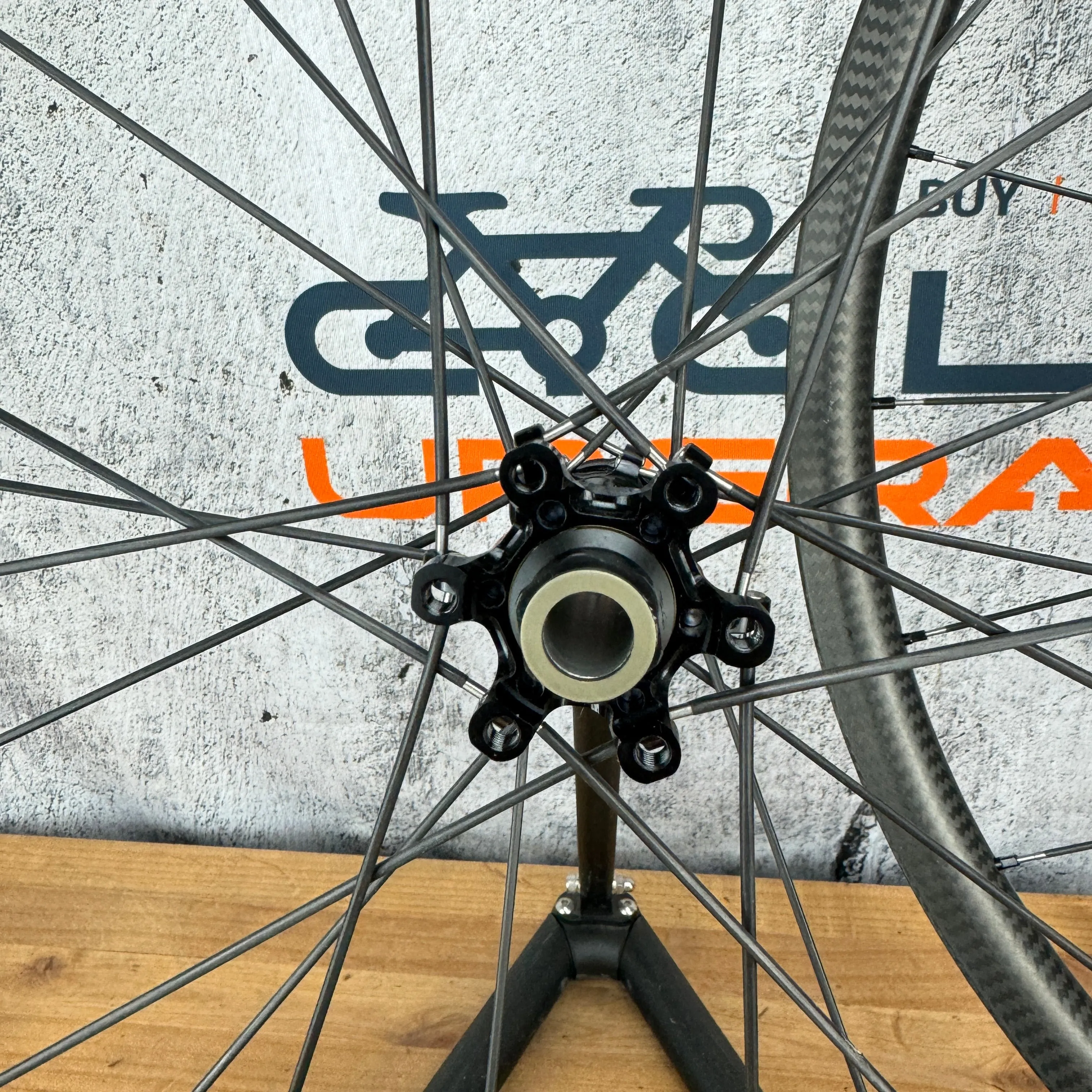 Light! Farsports Custom Carbon Tubular Disc Brake Wheelset Extralite SPD-3 730g