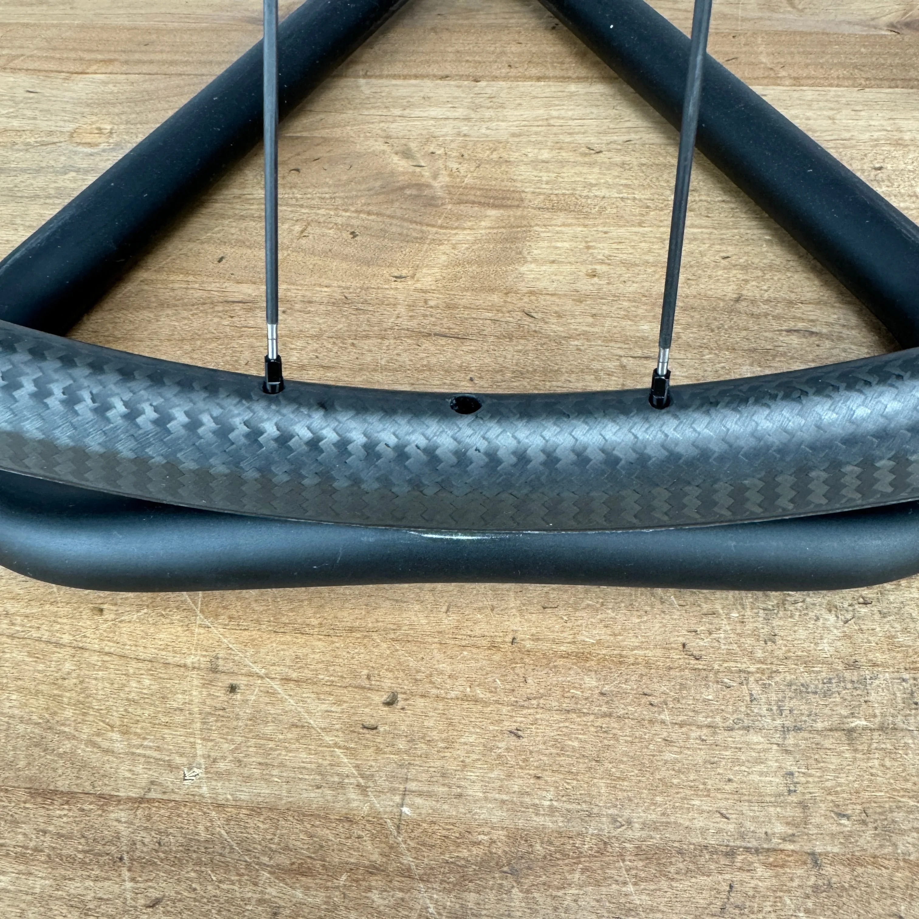 Light! Farsports Custom Carbon Tubular Disc Brake Wheelset Extralite SPD-3 730g