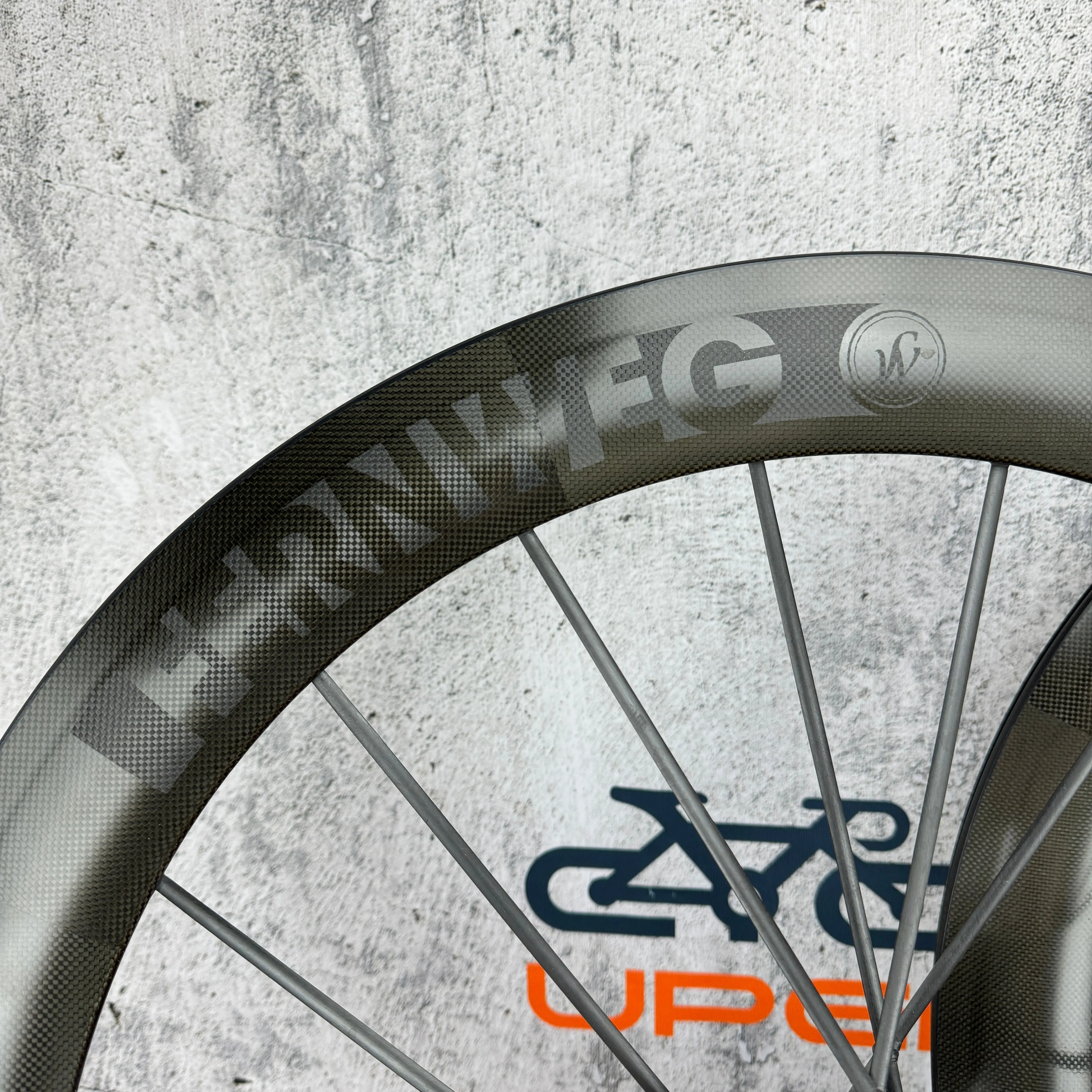 Lightweight Fernweg 63 Schwarz Ed Carbon Clincher Disc Wheelset 700c 1711g