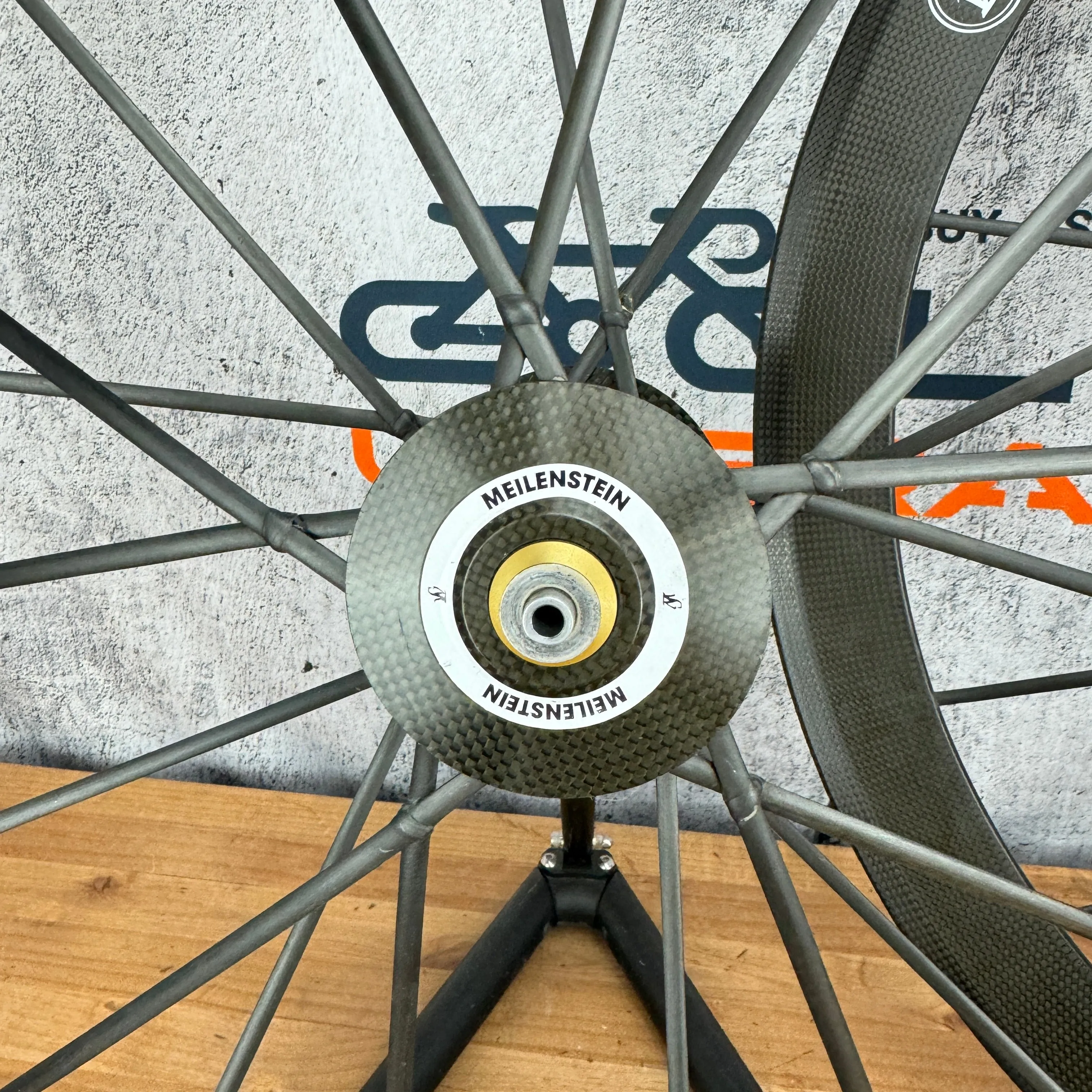 Lightweight Meilenstein T 24 Carbon Tubular Wheelset 700c Rim Brake 1195g