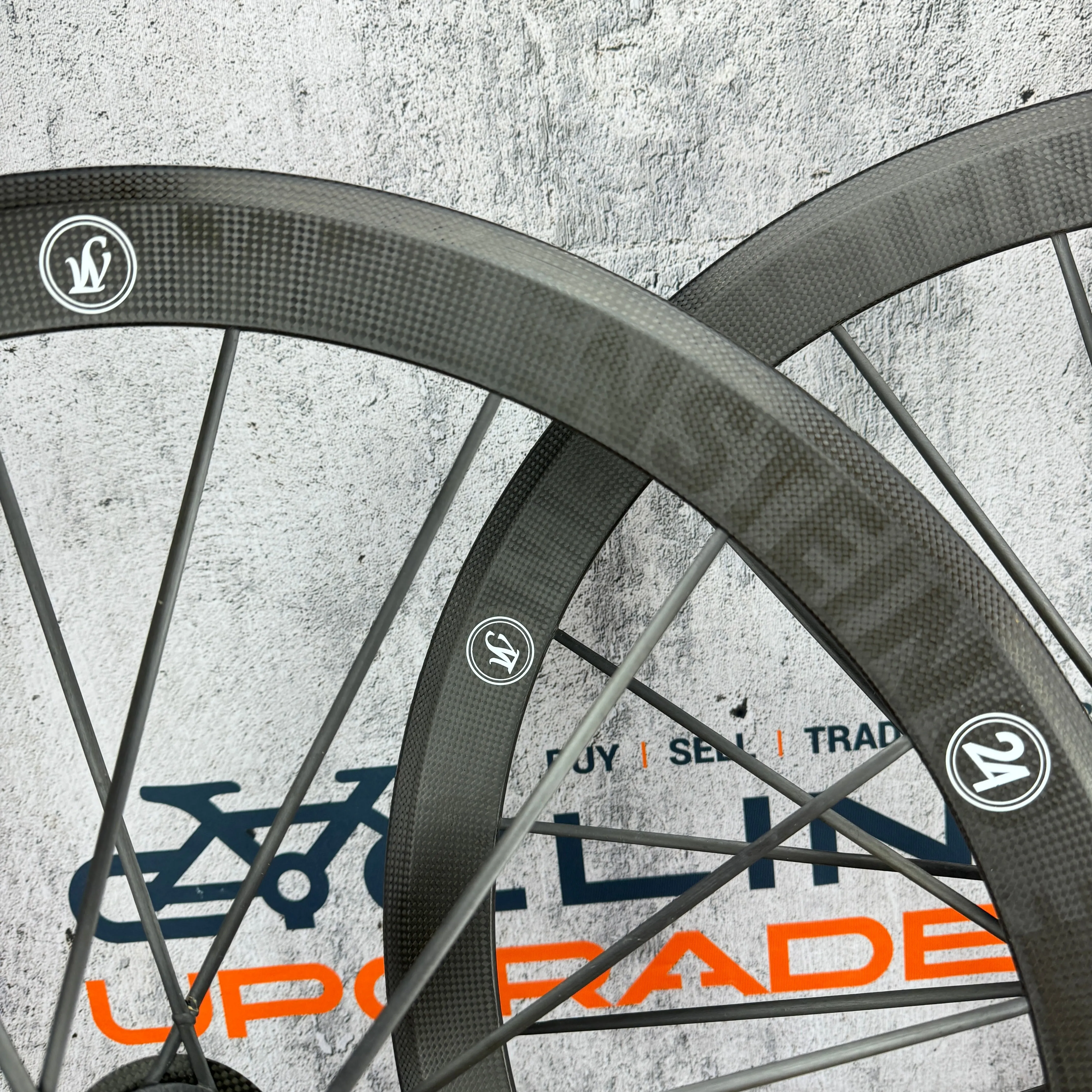 Lightweight Meilenstein T 24 Carbon Tubular Wheelset 700c Rim Brake 1195g