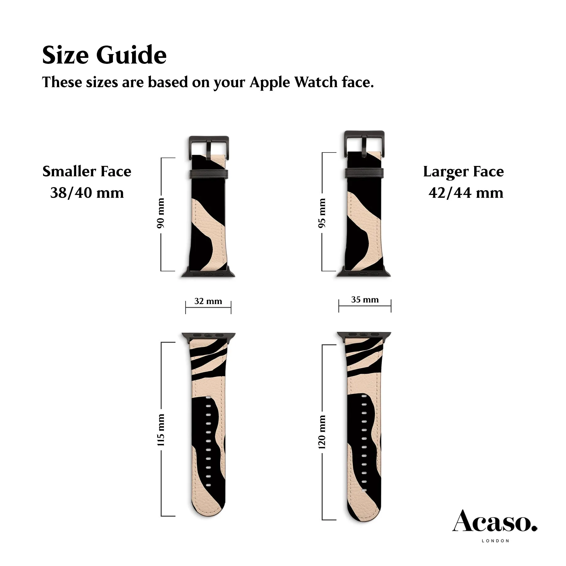 Liquid Marble Apple Watch Strap