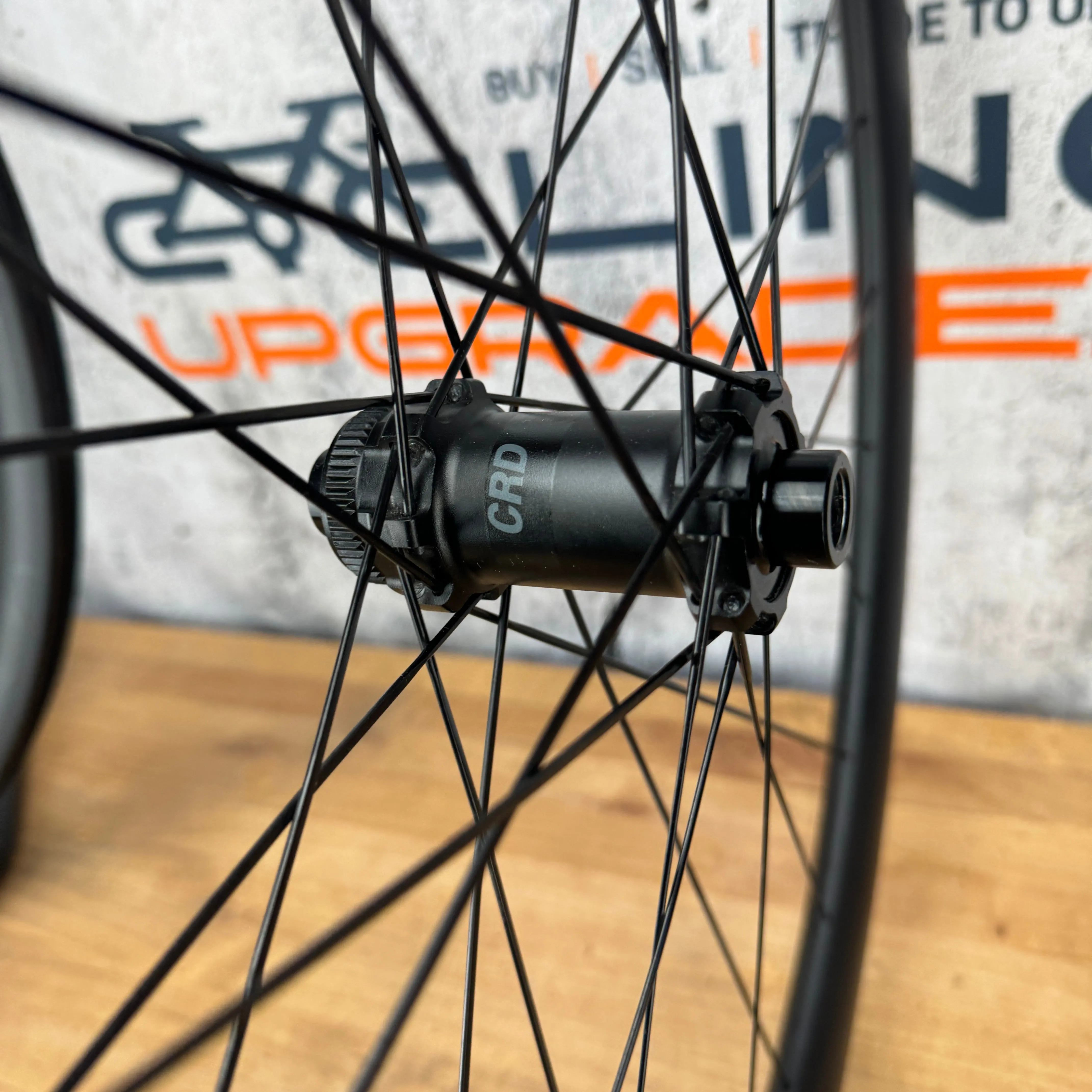 Low Mile! BMC CRD 351 Carbon Tubeless Disc Brake CenterLock Bike Wheelset 700c