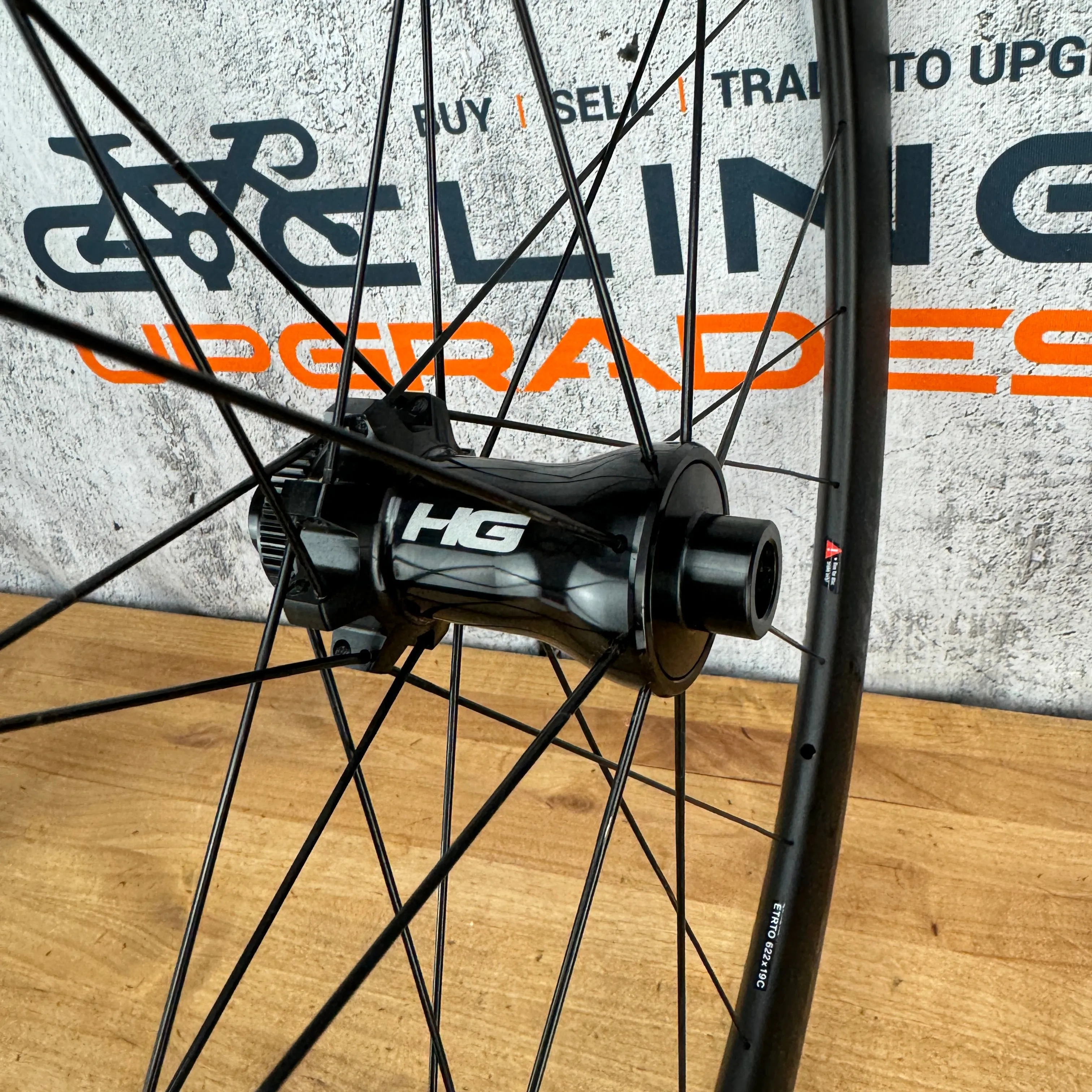 Low Mile! Cannondale HollowGram 35 Carbon Disc Brake Tubeless Wheelset 1592g