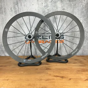 Low Mile! Lightweight Meilenstein EVO Carbon Tubeless Disc Wheelset 700c 1424g