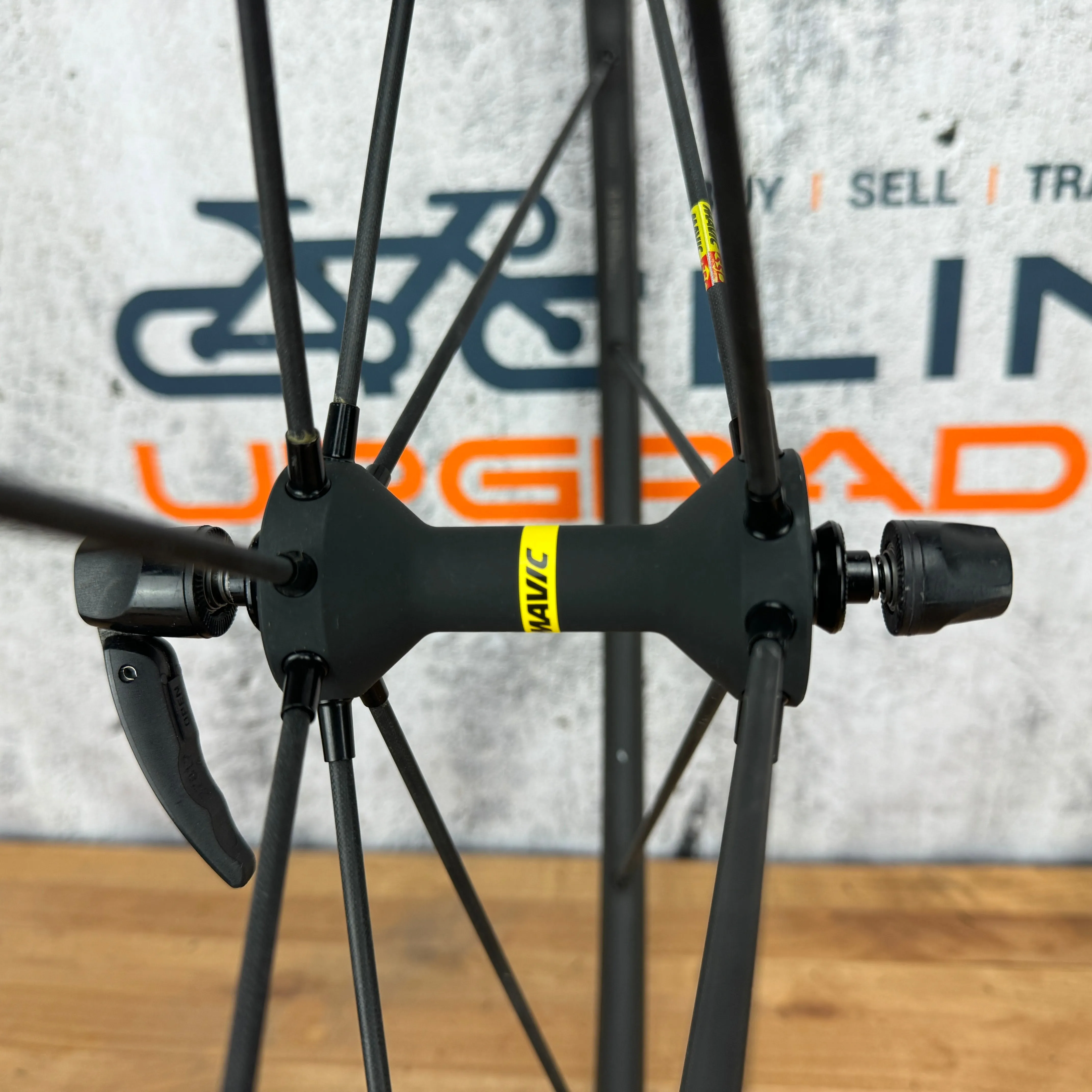 Low Mile! Mavic SSC R-SYS SLR Alloy Clincher Wheelset 700c Rim Brake 1364g