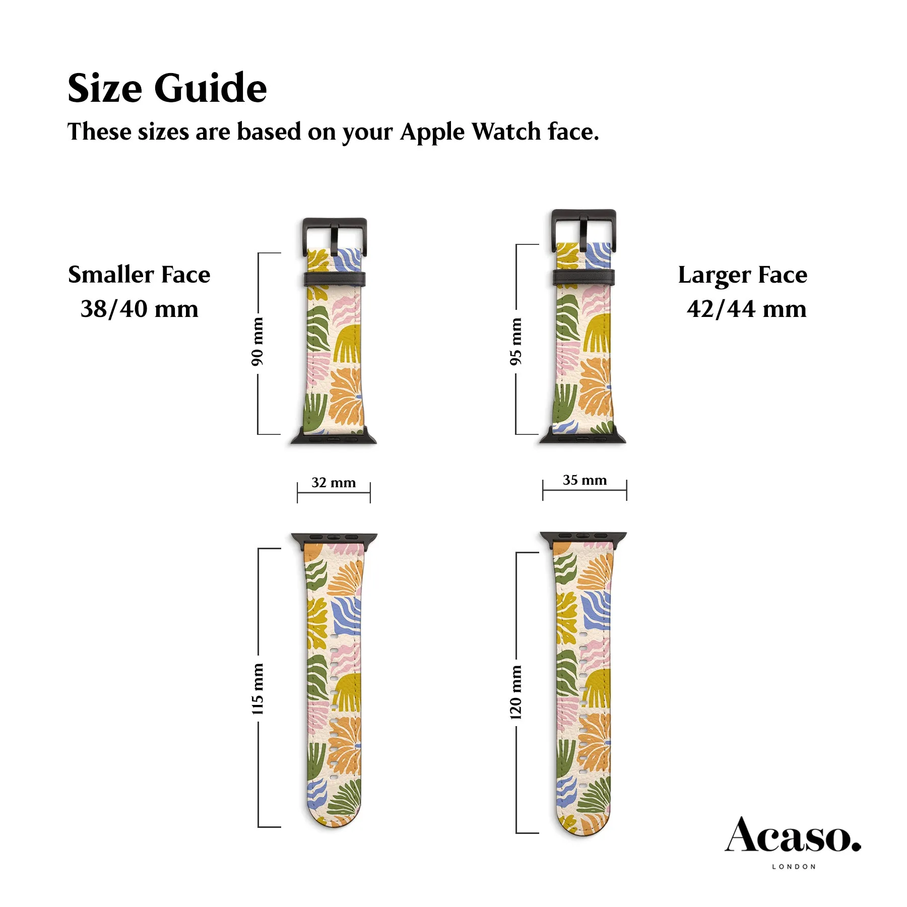 Matisse Flowers Apple Watch Strap
