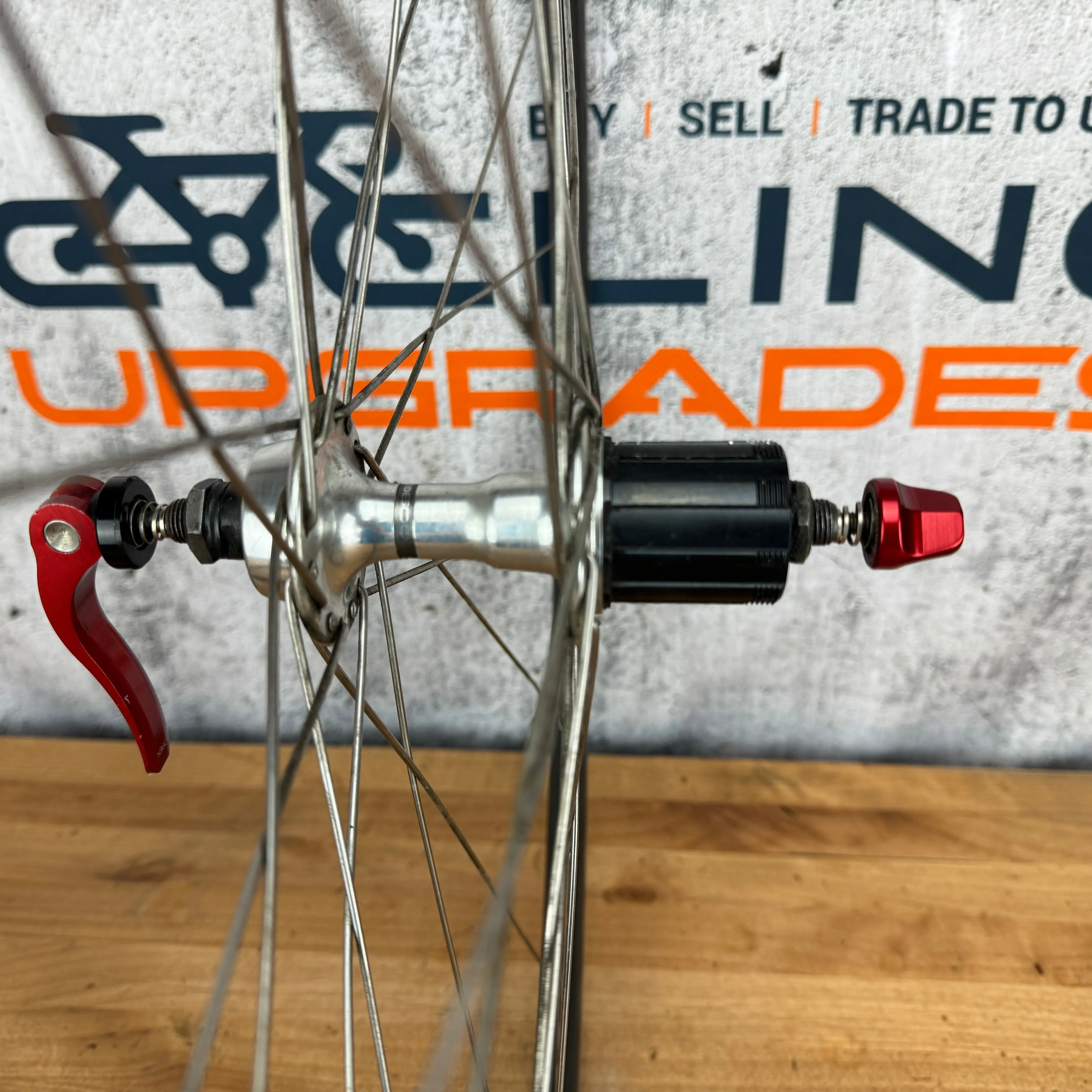Mavic Open 4 CD Alloy Clincher Wheelset 700c Rim Brake 1936g Shimano 600 Hubs