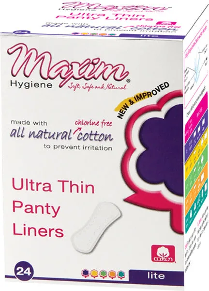 MAXIM - MaxION Ultra Thin Panty Liners Lite - 24 Panty Liners
