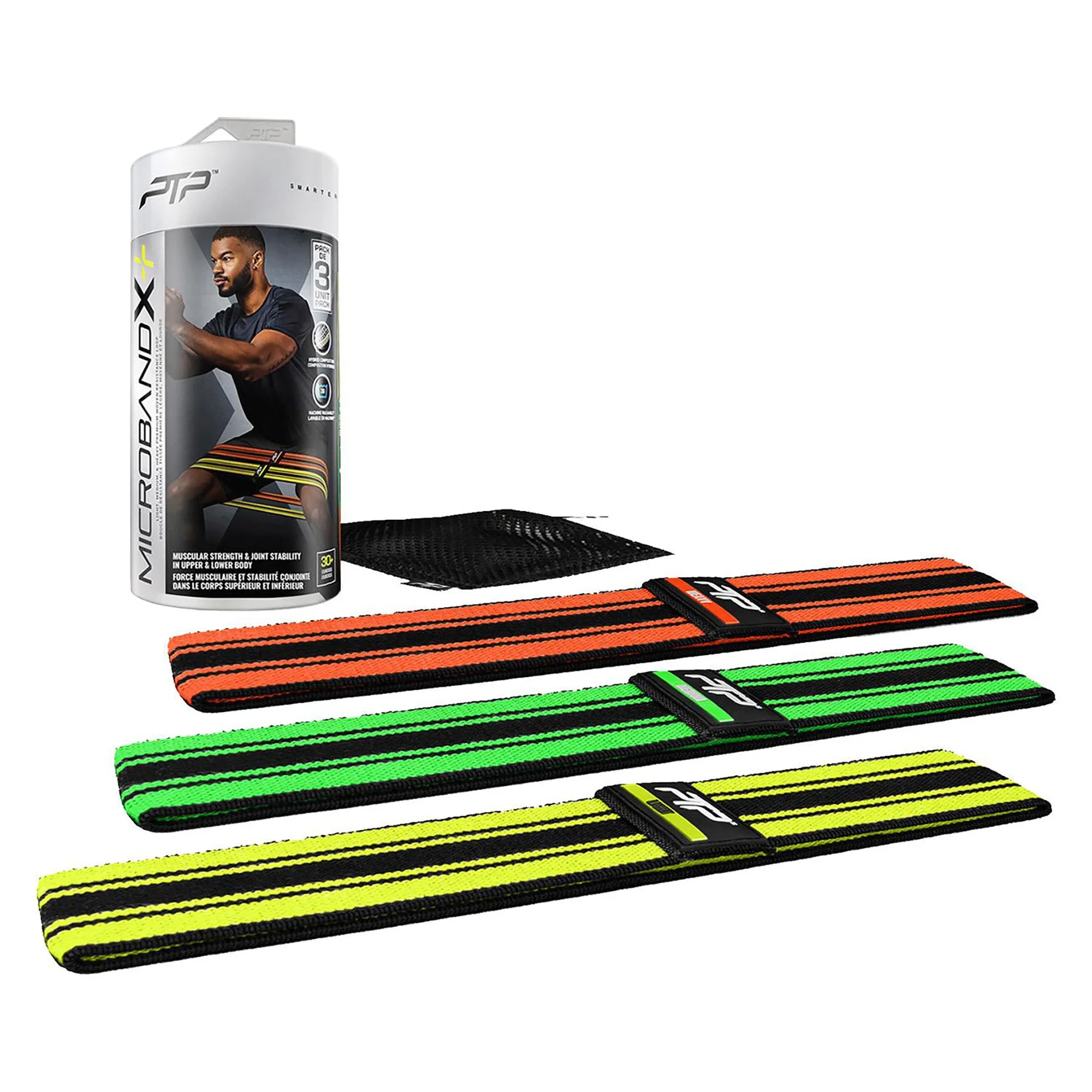 Microband X 3 Pack Combo  Resistance Bands