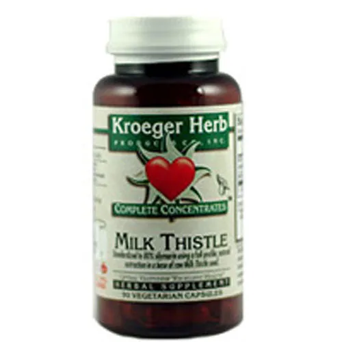 Milk Thistle 80% Caps 90 By Kroeger Herb