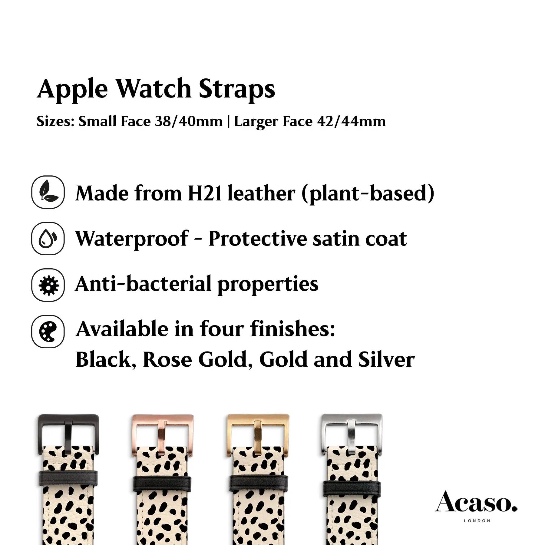 Mini Dalmatian Apple Watch Strap