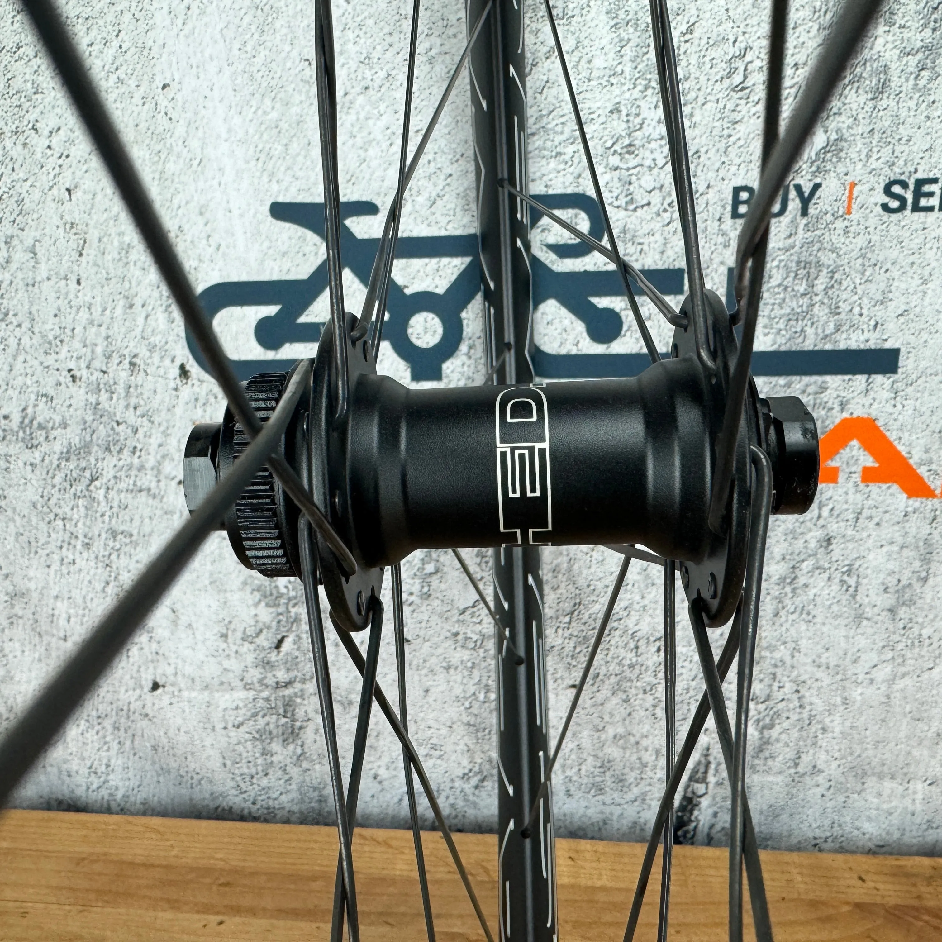 Mint! HED Ardennes LT Plus Alloy Tubeless Disc Brake Wheelset 700c 1669g