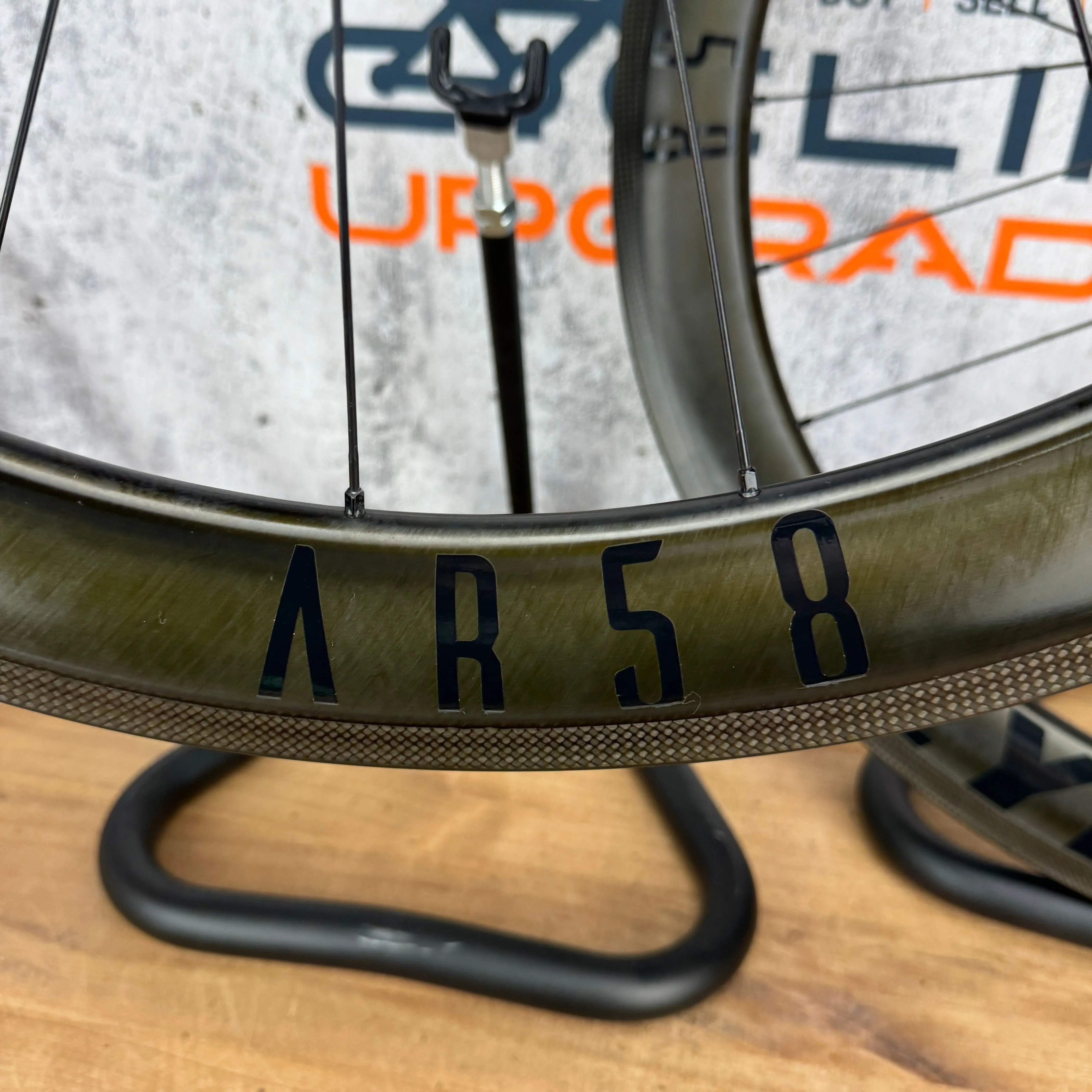 Mint! Reynolds AR58 Carbon Tubeless Wheelset 700c Rim Brake 1684g