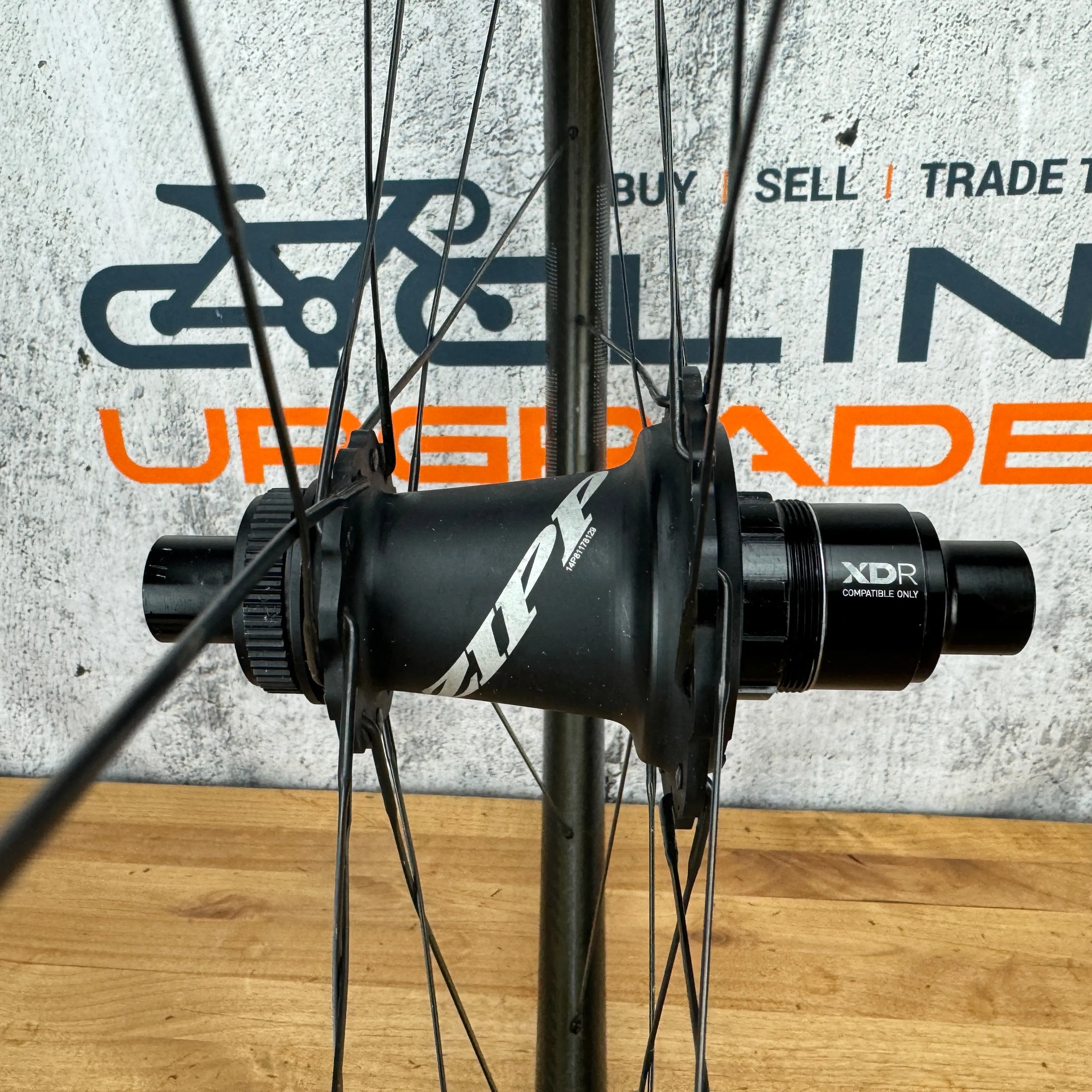 Mint! Zipp 202 NSW Carbon Tubeless Disc Brake Wheelset 700c 1493g