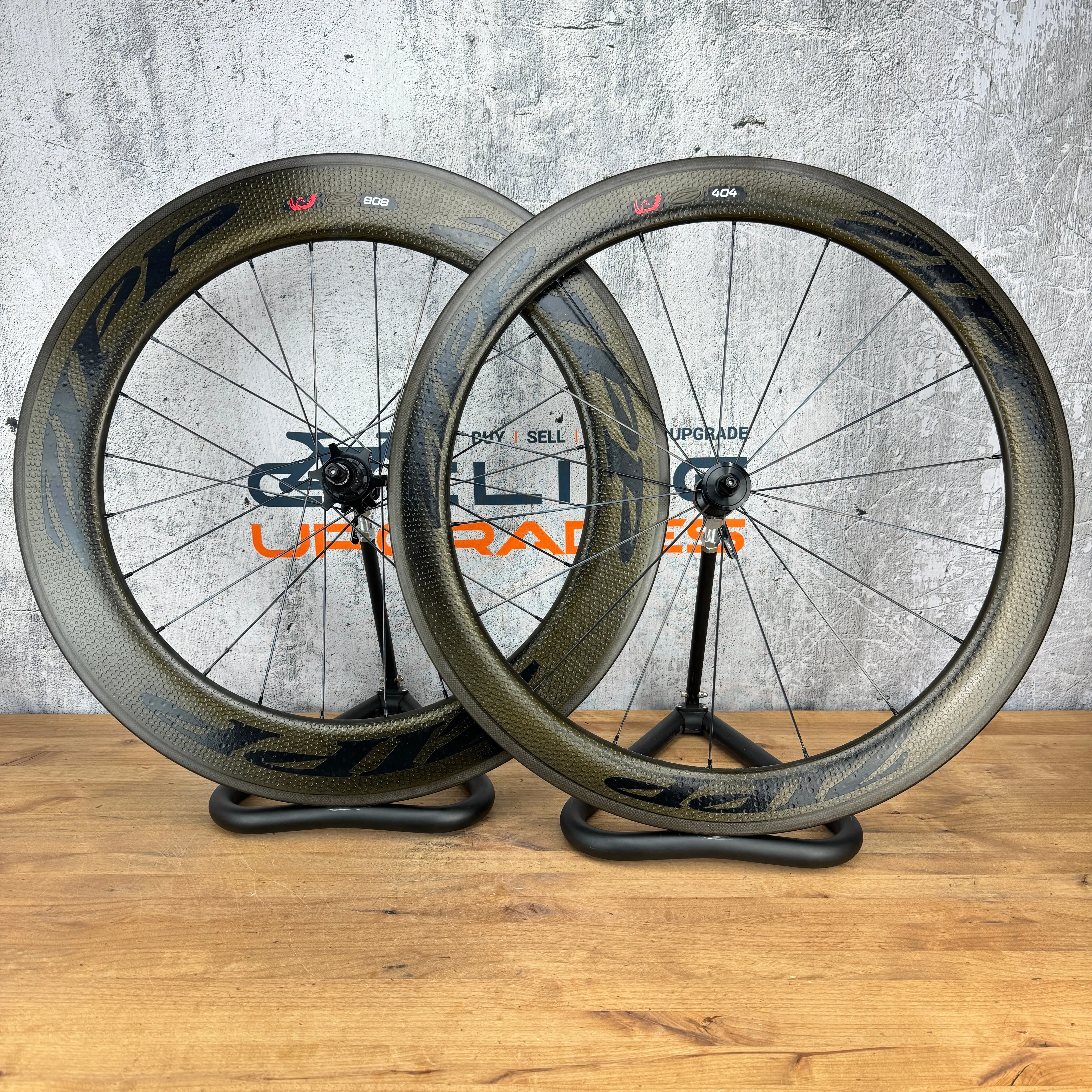 Mint! Zipp Firecrest 404/808 77/177 Hubs Carbon Clincher Road Bike Wheelset 700c