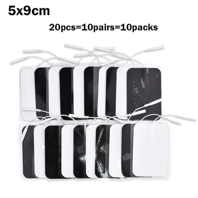 Muscle Stimulator Electrode Pads 20pcs 5x5cm for Tens Digital Therapy Machine