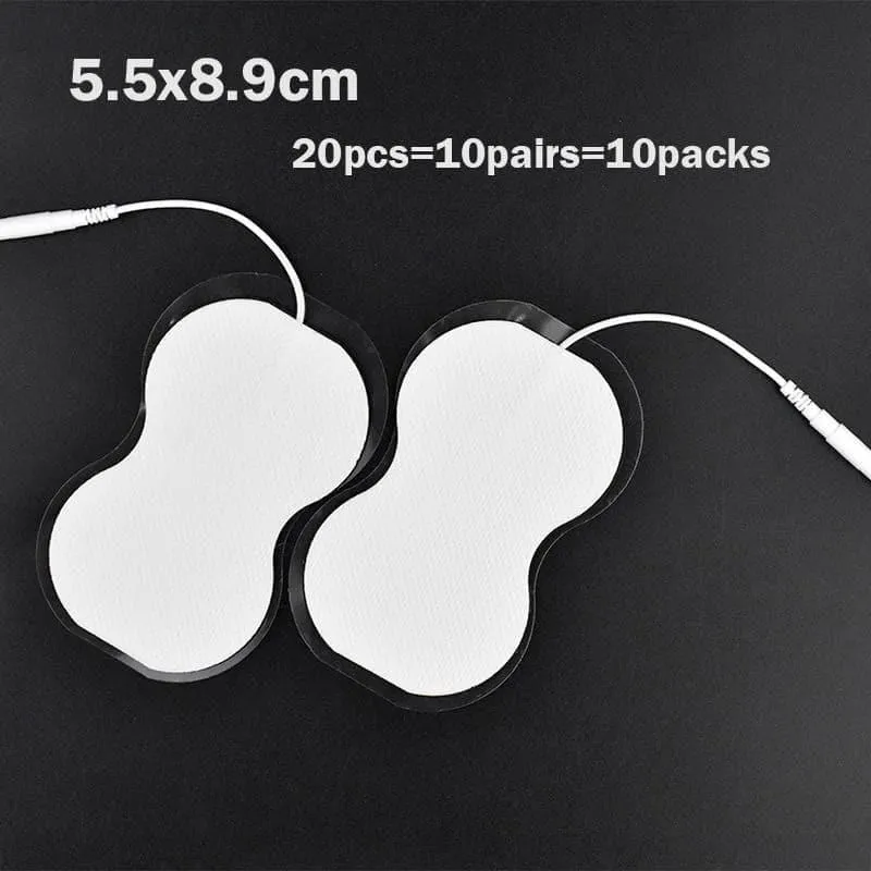 Muscle Stimulator Electrode Pads 20pcs 5x5cm for Tens Digital Therapy Machine