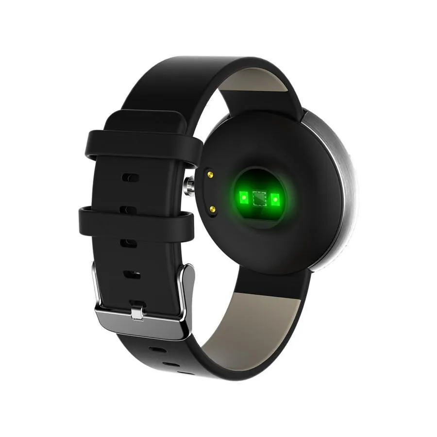 New Blood Pressure Round Bluetooth Fitness Wrist Watch  with Sleep Blood Pressure and Heart Rate Tracker