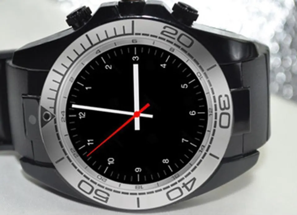 New Bluetooth Clock Smart Sports Watch  Men for Android Support SIM TF Card Alarm Clock Camera
