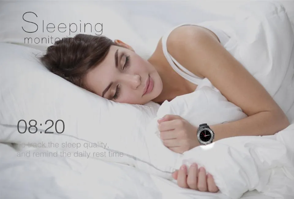 New Bluetooth Clock Smart Sports Watch  Men for Android Support SIM TF Card Alarm Clock Camera