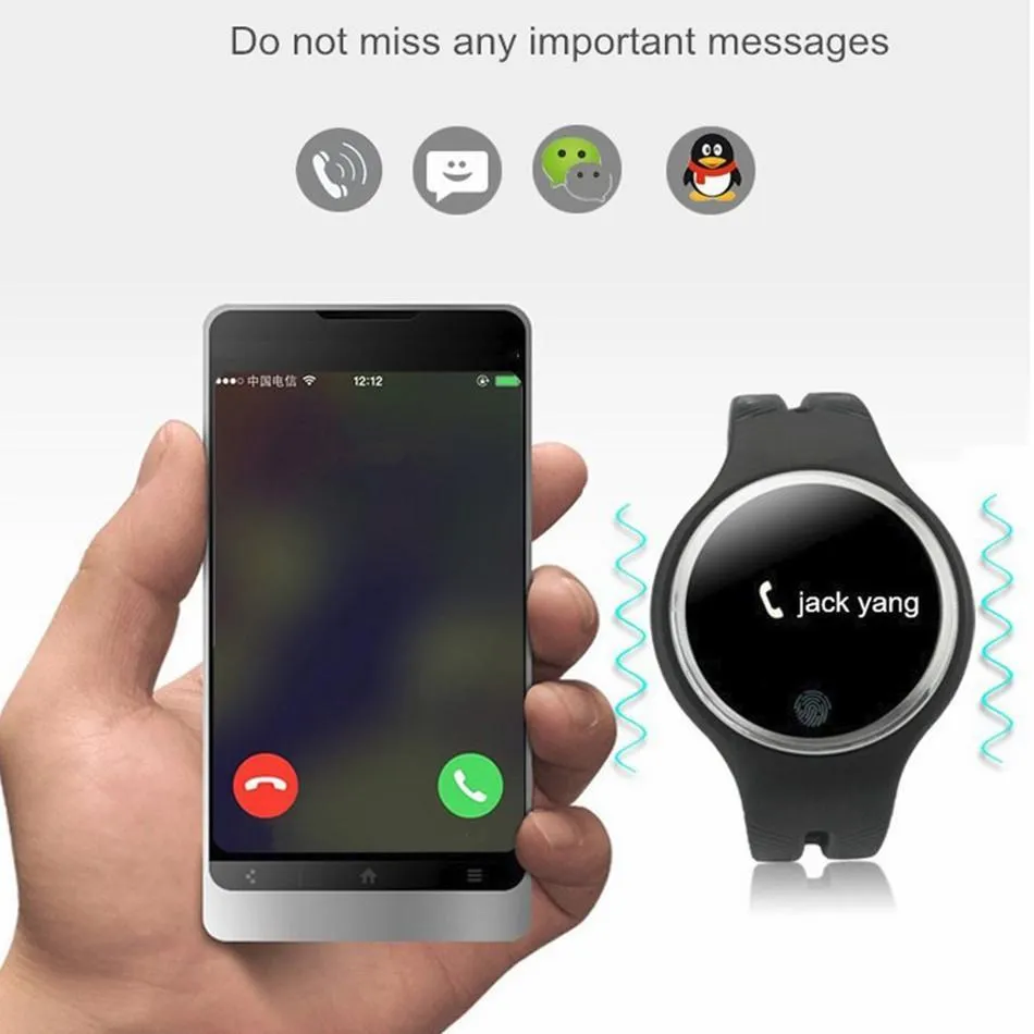 New Bluetooth Smart Band with IP67 Water-Resistant Swimming Pedometer Sport Fitness Tracker & Anti-Lost Indicator