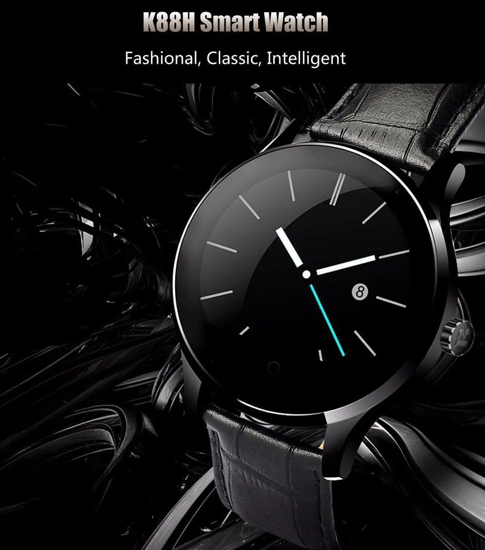 New Bluetooth Smart Watch 2.5D HD IPS Screen Sleep Heart Rate Monitor IP54 Water-Resistant Smartwatch For Android IOS