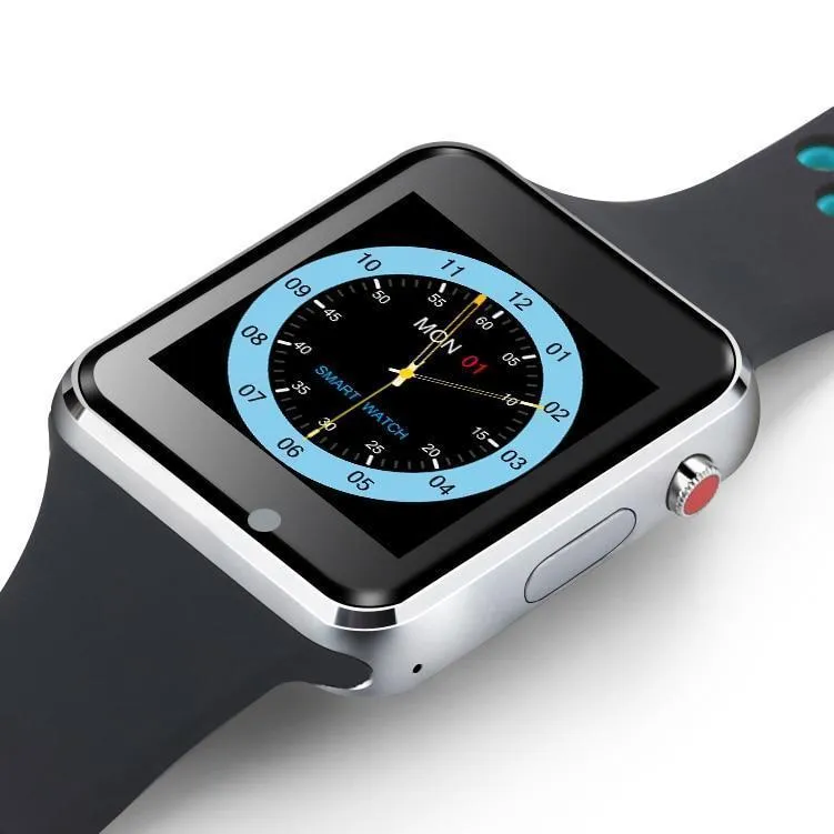 New Bluetooth Smart Watch With Camera Facebook Whatsapp Twitter Sync SMS Smartwatch For iPhone Android