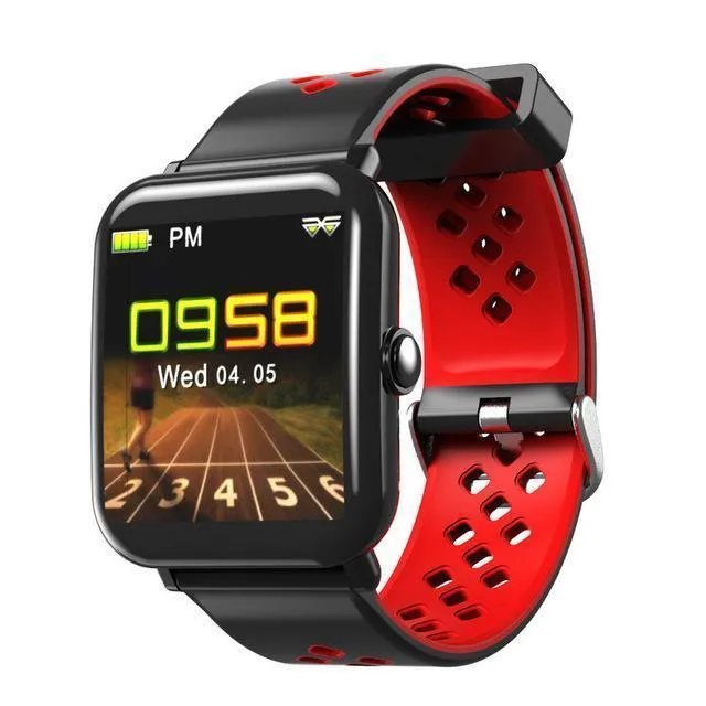 New Bluetooth Sport Watch Colour Smart Watch Waterproof Heart Rate Sleep Monitor For iOS Android