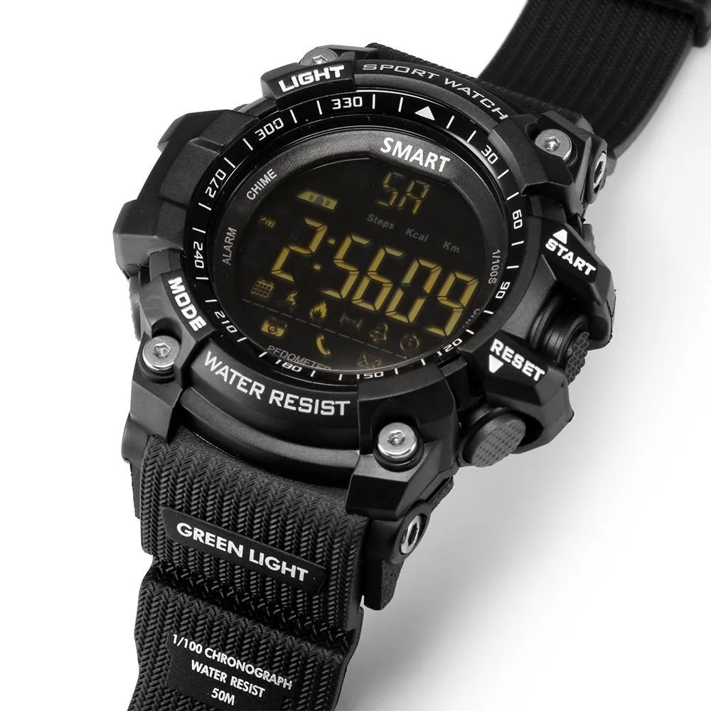 New Deluxe Smart Watch with BT Call / SMS  /Twitter / Facebook / Whatsapp / Skype Reminder Sports Steps