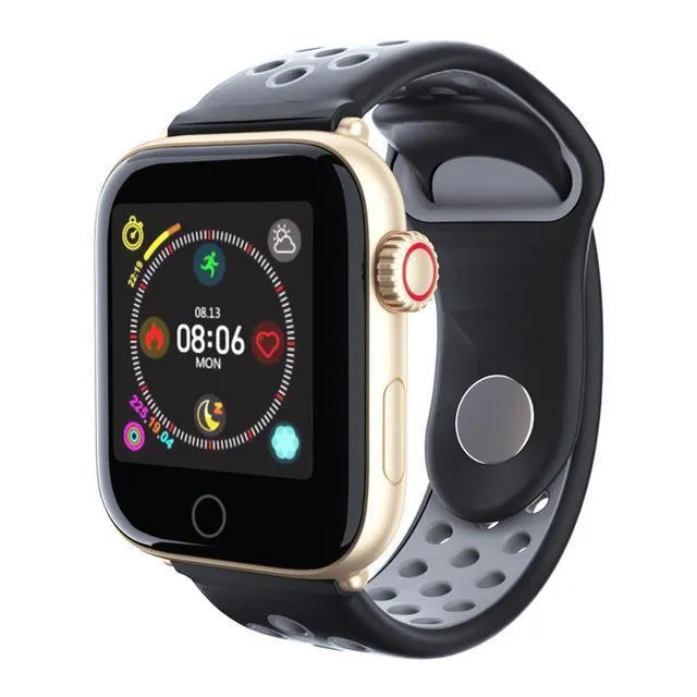 New Heart Rate Blood Pressure Monitor Multi-Sport IP67 Waterproof Smart Watch For Android IOS