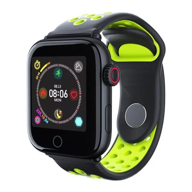 New Heart Rate Blood Pressure Monitor Multi-Sport IP67 Waterproof Smart Watch For Android IOS