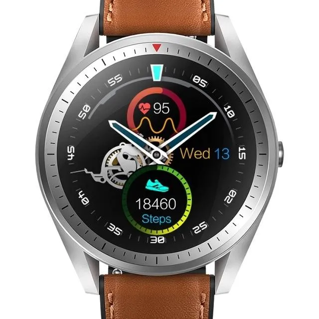 New Heart Rate Fitness Tracker 1.3'' Inch Full Touch Screen Bracelet Smart Watch