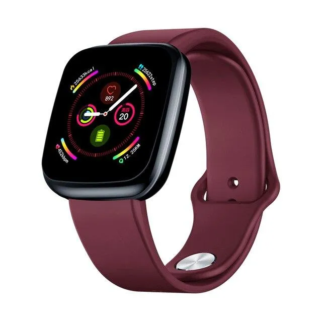 New IP67 Waterproof Heart Rate Long Battery Life IPS Colour Screen Smart Watch For Android IOS